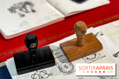 Ex Libris : votre tampon personnalisé et gravé à la main au Bon Marché Rive Gauche pour les fêtes - IMG 3613