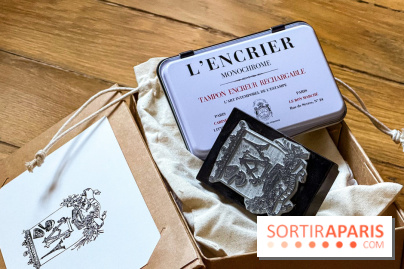 Ex Libris : votre tampon personnalisé et gravé à la main au Bon Marché Rive Gauche pour les fêtes - IMG 5977