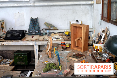 L'atelier de Joseph Cornell recréé par Wes Anderson à la galerie Gagosian