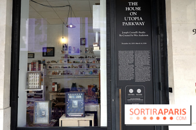 L'atelier de Joseph Cornell recréé par Wes Anderson à la galerie Gagosian