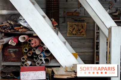 L'atelier de Joseph Cornell recréé par Wes Anderson à la galerie Gagosian