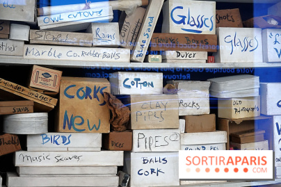 L'atelier de Joseph Cornell recréé par Wes Anderson à la galerie Gagosian