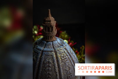 Les bûches de Noël glacées de Bachir spécial dômes parisiens