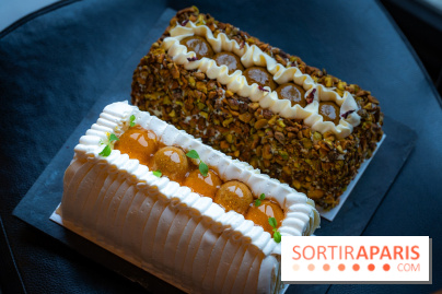 Les bûches de Noël artisanales de Baiman's Cake à Montreuil - photos - A7C03349