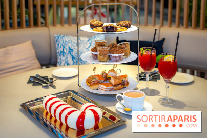 Le tea time de Noël et d'hiver du Printemps Haussmann 2025 - 2026 photos - A7C03232