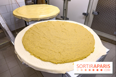 La Galette des Rois 2026 de l'Élysée, fabriquée par la Boulangerie Le Moulin de la Croix Nivert - IMG 7285