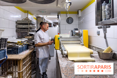 La Galette des Rois 2026 de l'Élysée, fabriquée par la Boulangerie Le Moulin de la Croix Nivert