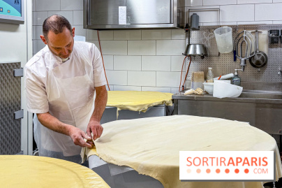 La Galette des Rois 2026 de l'Élysée, fabriquée par la Boulangerie Le Moulin de la Croix Nivert
