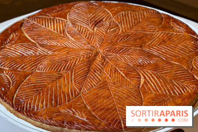 La Galette des Rois 2026 de l'Élysée, fabriquée par la Boulangerie Le Moulin de la Croix Nivert