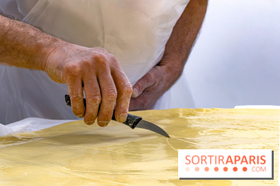 La Galette des Rois 2026 de l'Élysée, fabriquée par la Boulangerie Le Moulin de la Croix Nivert