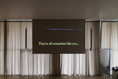 Lettres du quotidien : exposition de Malak et Mona Varichon  - Mona Varichon,  And What Made Me Think Of You, , 2016  All the messages are emotional , Fondation Ricard, Paris, 2024