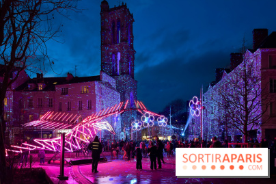 Lueurs de Mantes 2026, les photos du parcours lumineux gratuit des Yvelines