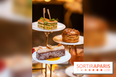 Le tea time Emily in Paris de l'Hôtel du Louvre - A7C04059