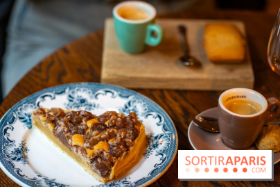 Club Cochon l'Auberge, le bistrot français Paris 9e - tarte aux noix - desserts