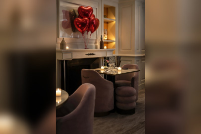 Saint-Valentin au restaurant Rivages du Sofitel Le Scribe Paris Opéra - Rivages St Valentin