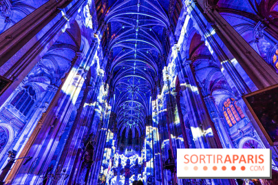 L'Odyssée Céleste à l'église Saint-Eustache à Paris, le nouveau spectacle Luminiscence 