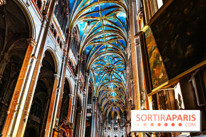 L'Odyssée Céleste à l'église Saint-Eustache à Paris, le nouveau spectacle Luminiscence 