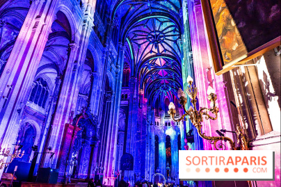 L'Odyssée Céleste à l'église Saint-Eustache à Paris, le nouveau spectacle Luminiscence 
