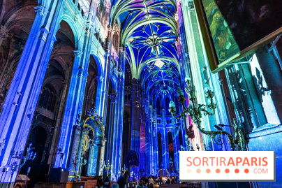 L'Odyssée Céleste à l'église Saint-Eustache à Paris, le nouveau spectacle Luminiscence 