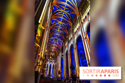 L'Odyssée Céleste à l'église Saint-Eustache à Paris, le nouveau spectacle Luminiscence 