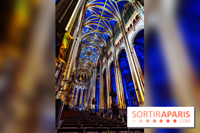L'Odyssée Céleste à l'église Saint-Eustache à Paris, le nouveau spectacle Luminiscence 