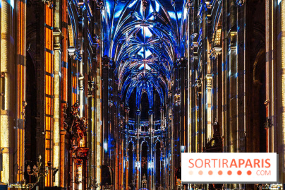 L'Odyssée Céleste à l'église Saint-Eustache à Paris, le nouveau spectacle Luminiscence 