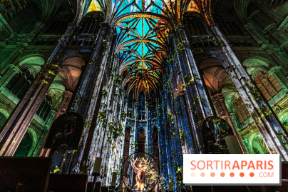 L'Odyssée Céleste à l'église Saint-Eustache à Paris, le nouveau spectacle Luminiscence 