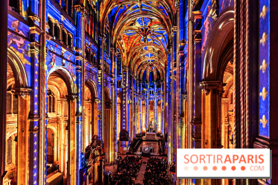 L'Odyssée Céleste à l'église Saint-Eustache à Paris, le nouveau spectacle Luminiscence