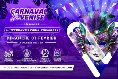Le Carnaval de Venise s’invite à Paris le 1er février, à l’Hippodrome de Vincennes - 1