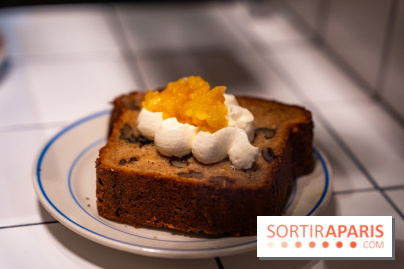 Bonne Montmartre, le coffee shop Norvégien Paris 18e - cake aux épices