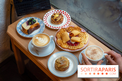 Bonne Montmartre, le coffee shop Norvégien Paris 18e - gaufre
