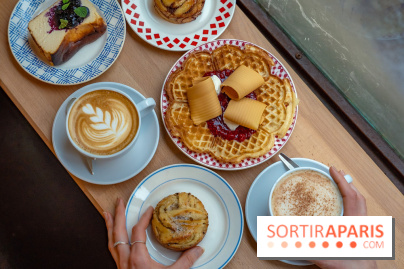 Bonne Montmartre, le coffee shop Norvégien Paris 18e - gaufre