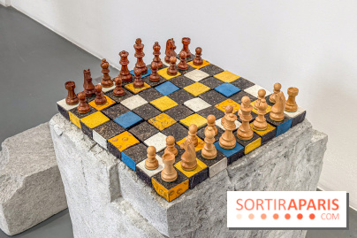 Exposition Un Siècle d'Echecs à la Galerie Perrotin - IMG 3380