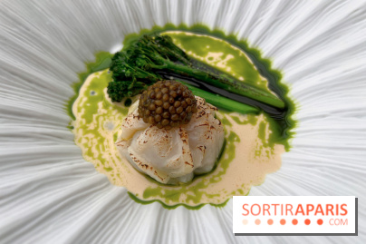 La Véranda, La Réserve Hôtel & Spa - Raviole de Saint-Jacques, caviar