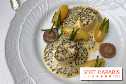 La Véranda, La Réserve Hôtel & Spa - Sole, caviar, sauce Noilly-Prat
