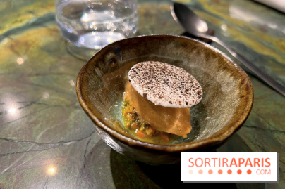 Mantra - Confiture clémentine algues, glace tamarin, citron noir