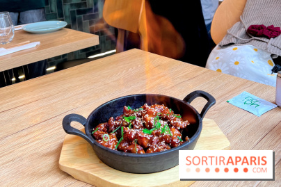 Horiz - Poulet caramélisé, flambé au saké