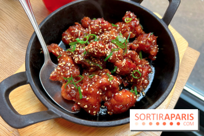 Horiz - Poulet caramélisé, flambé au saké