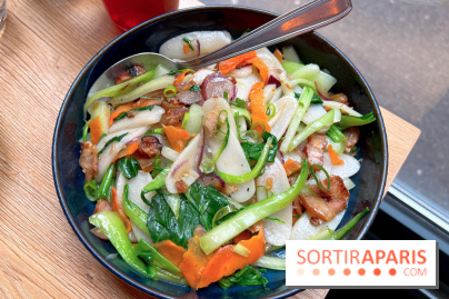 Horiz - Pâtes du bonheur au porc laqué