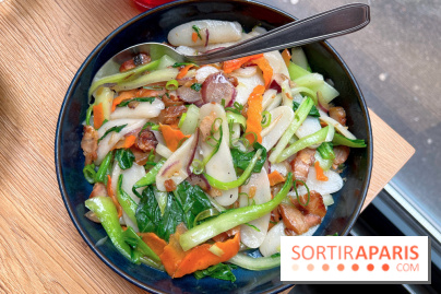 Horiz - Pâtes du bonheur au porc laqué