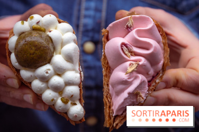 Saint-Valentin 2026 : les cœurs pâtissiers de Maison Aleph - photos - demi coeur