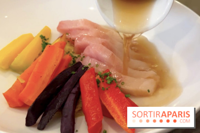 L'Arrêt by The Grey - Sashimi sériole bouillon