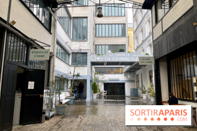 Café de l'Usine - Devanture cour intérieure