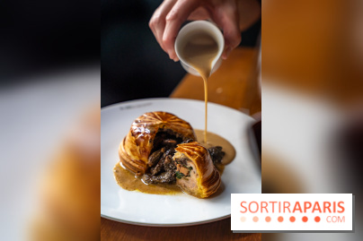 Les 110 de Taillevent, le restaurant traditionnel en accords mets et vins - photo - tourte aux morilles