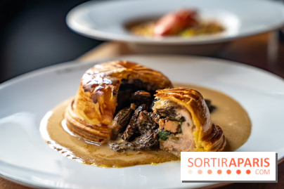 Les 110 de Taillevent, le restaurant traditionnel en accords mets et vins - photo - tourte aux morilles