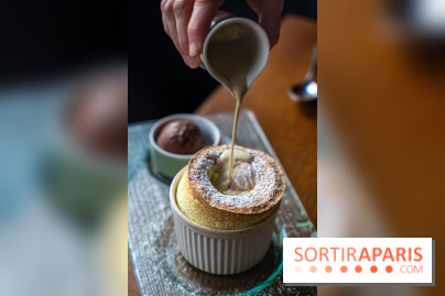 Les 110 de Taillevent, le restaurant traditionnel en accords mets et vins - photo - soufflé pistache