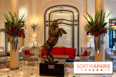 Exposition gratuite au Plaza Athénée : le bestiaire de Michel Bassompierre s'invite au palace - IMG 3894