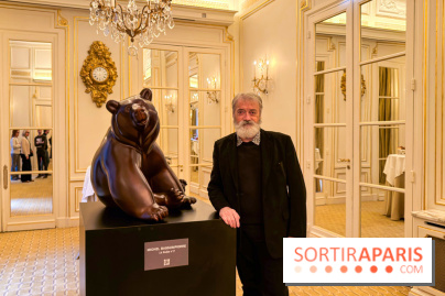 Exposition gratuite au Plaza Athénée : le bestiaire de Michel Bassompierre s'invite au palace - IMG 3950