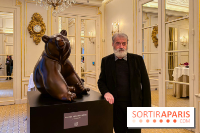 Exposition gratuite au Plaza Athénée : le bestiaire de Michel Bassompierre s'invite au palace - IMG 3956
