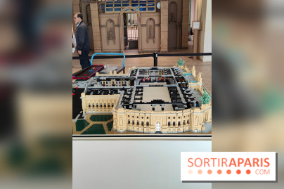 Insolite : assistez au montage en live d'une maquette LEGO du Grand Palais